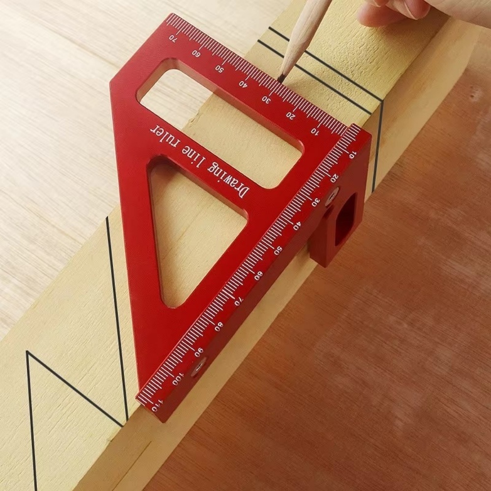 Woodworking For Engineers - Goniometro Quadrato per Falegnameria in Lega