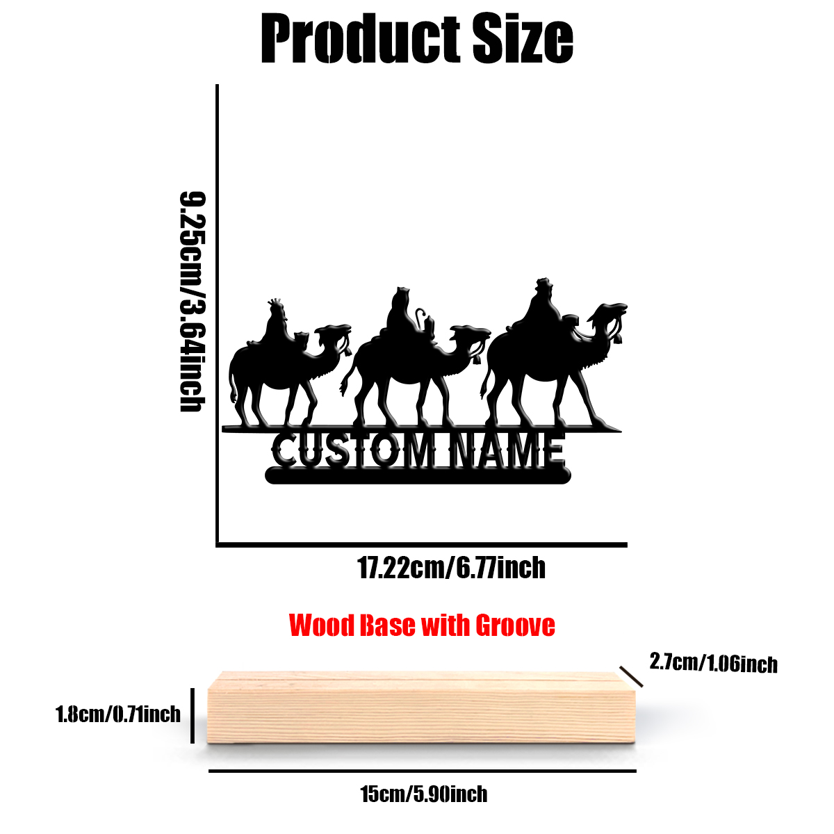 1 Pezzo Ornamento da Scrivania - Woodworking Laser recensione e prezzo