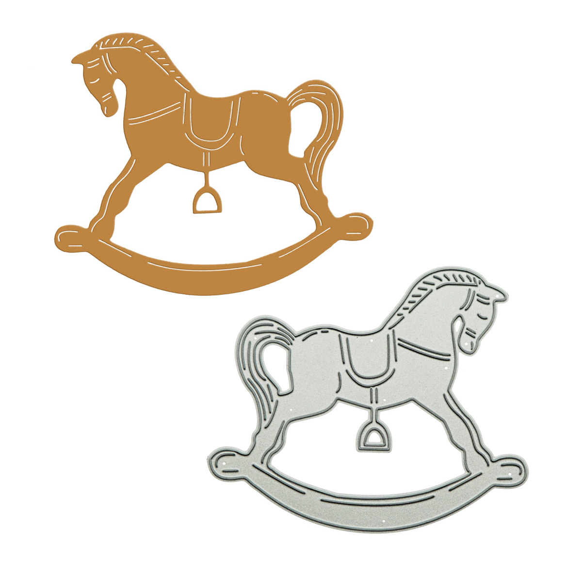 Fustelle in metallo Scrapbooki - Woodworking Horse recensione e prezzo