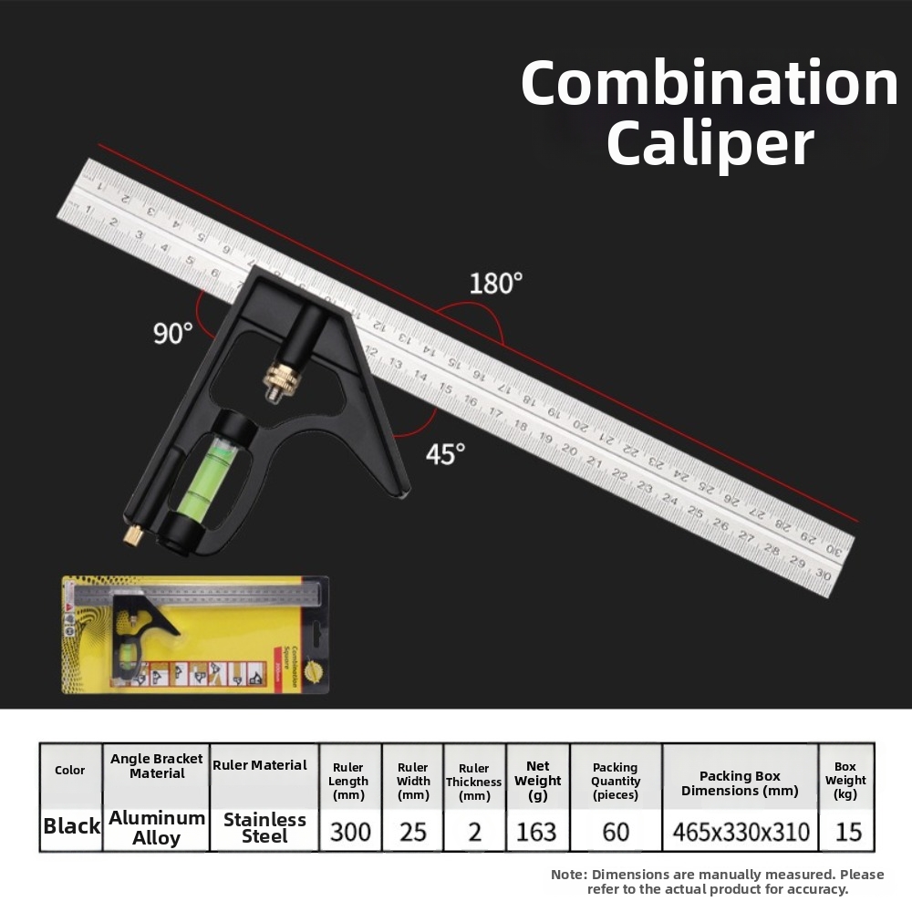 Righello Combinato 3-in-1 da 3 - Woodworking For Engineers recensione e prezzo