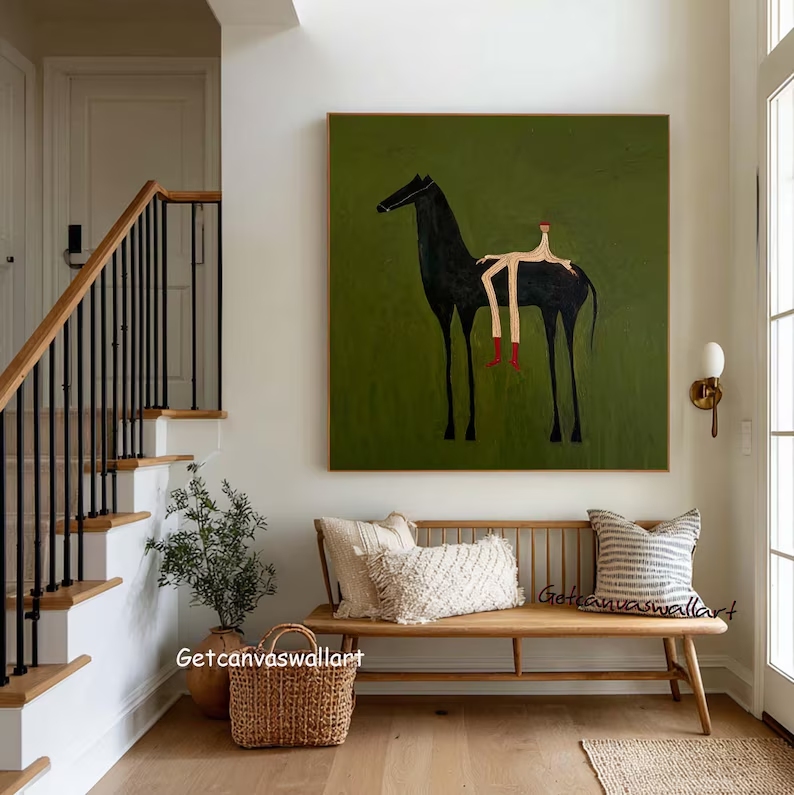 Stampa artistica moderna astra - Woodworking Horse recensione e prezzo