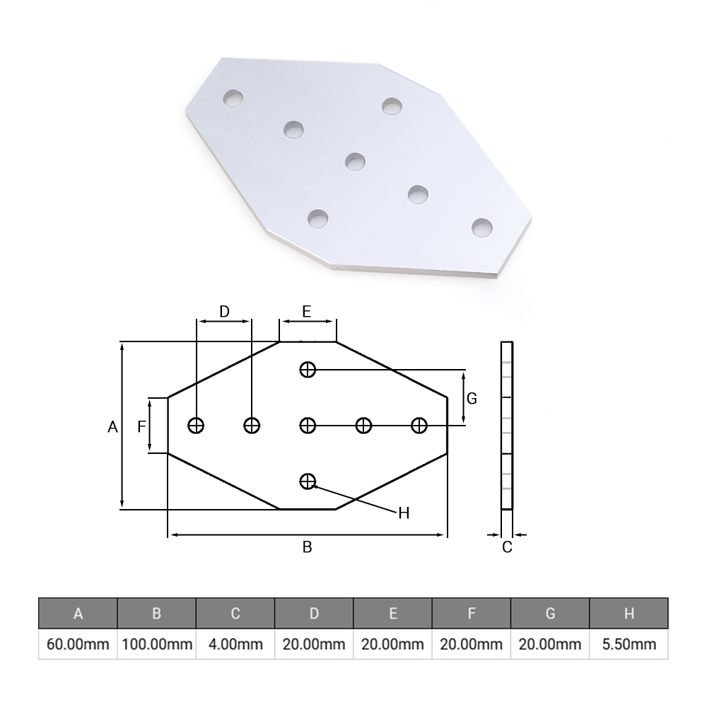 Openbuilds Piastra di giunzion - Woodworking Joints recensione e prezzo